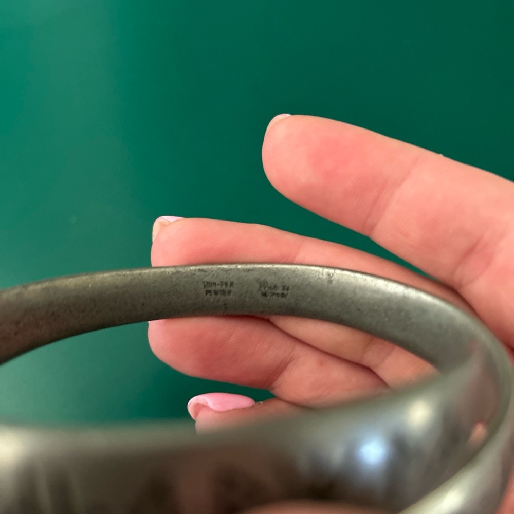 Vintage Norwegian pewter bracelet - Picture 4 of 8